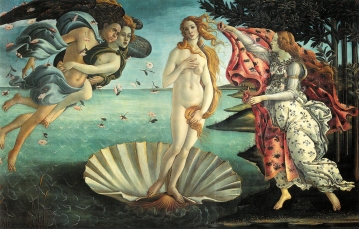 El nacimiento de Venus - Boticelli